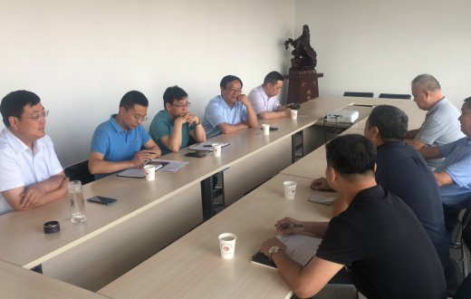 市国资公司与卡达贸易公司洽谈商业合作