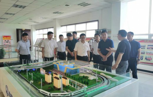 市国资公司领导赴中铁电化通号设备有限公司 考察学习