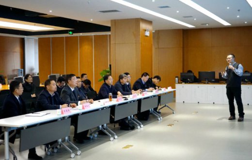 市国资委党委书记、主任朱吉良携国资公司一行赴陕西省大数据集团考察交流