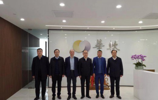 宝鸡市副市长张昭一行前往北京考察交流