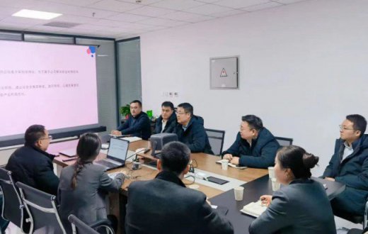 宝鸡市国有资产经营有限责任公司党委书记、董事长罗鹏伟一行到宝鸡钛谷长材金属有限公司调研